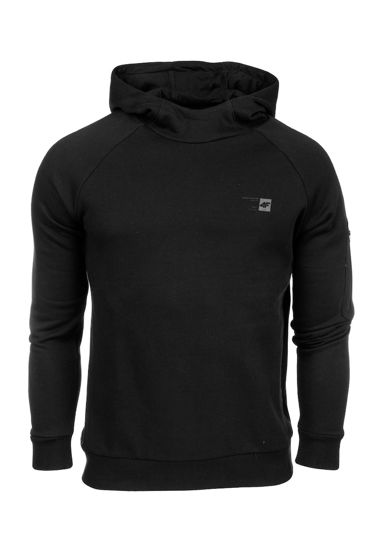 Hanorac pentru barbati - Bumbac - Negru -