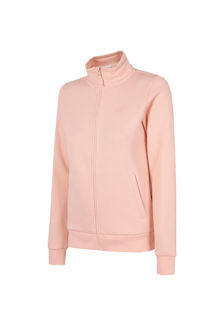 Hanorac sport dama - Bumbac - Coral -