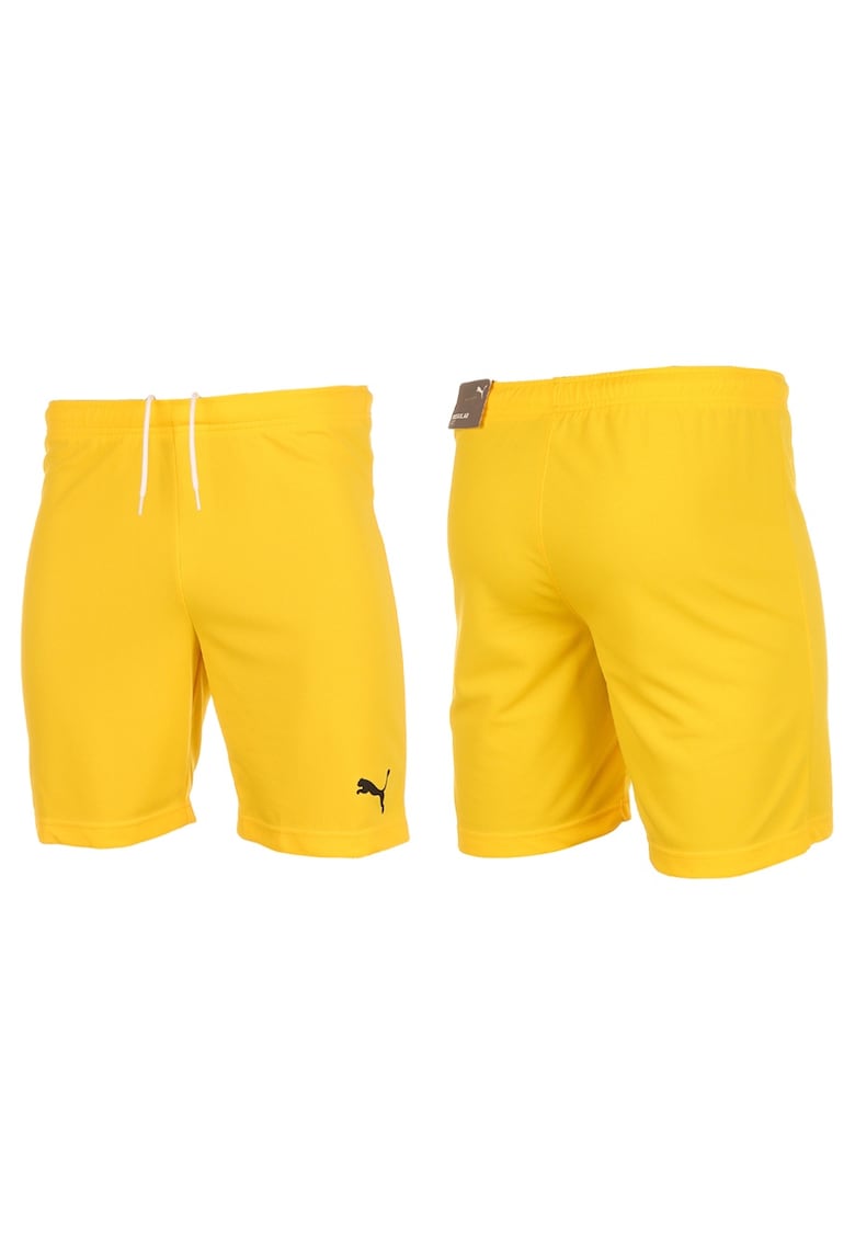 Pantaloni scurti barbati - poliester - galben -