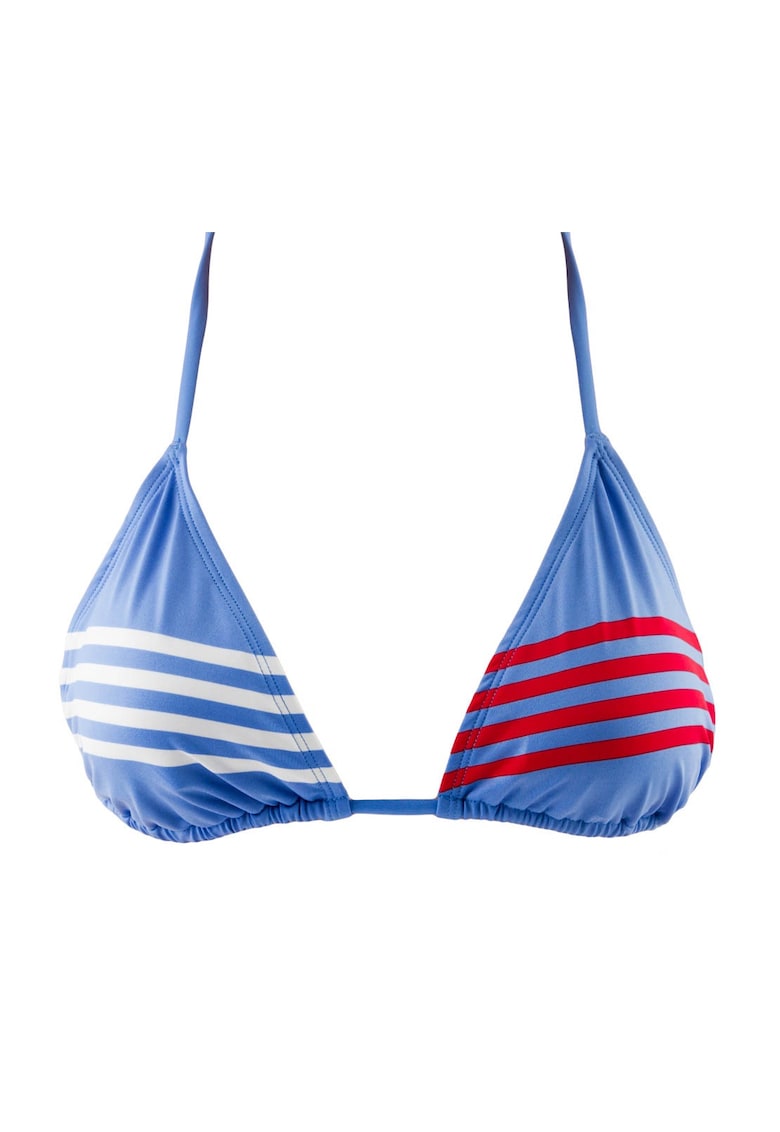 Costum de baie dama - Albastru/Alb/Rosu1`