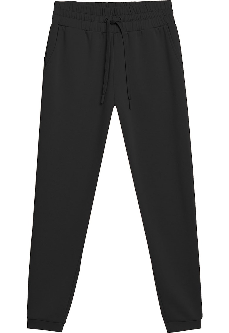 Pantaloni dama - Bumbac - Negru - Negru