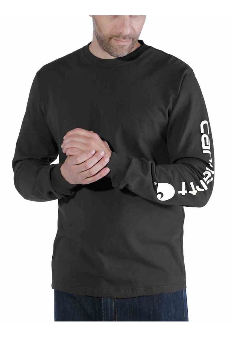 Bluza barbati - Negru - Bumbac - Negru