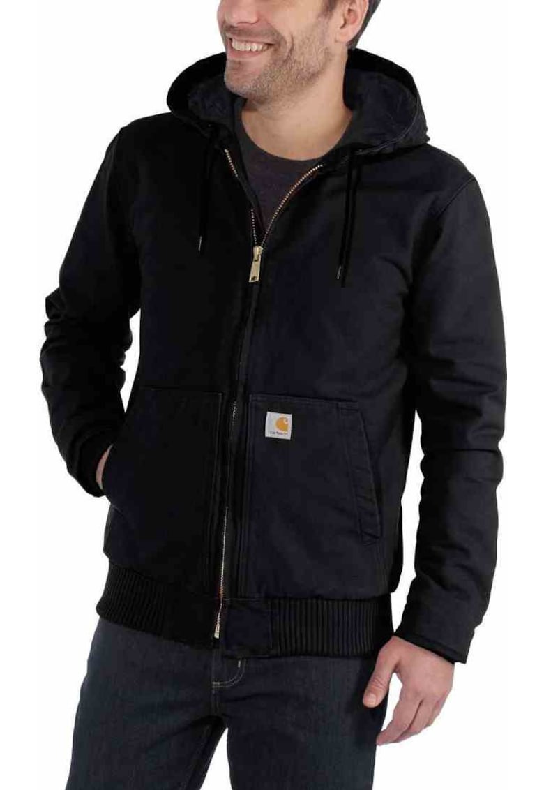 Jacheta barbati Bumbac - Negru - Negru