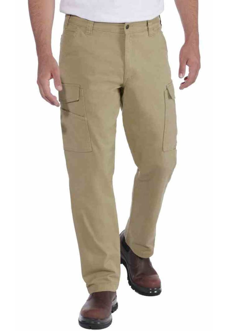 Pantaloni Rigby - Bumbac - kaki - Kaki