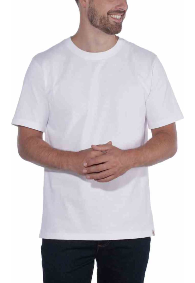 Tricou - Poliester/Bumbac - Alb - XS