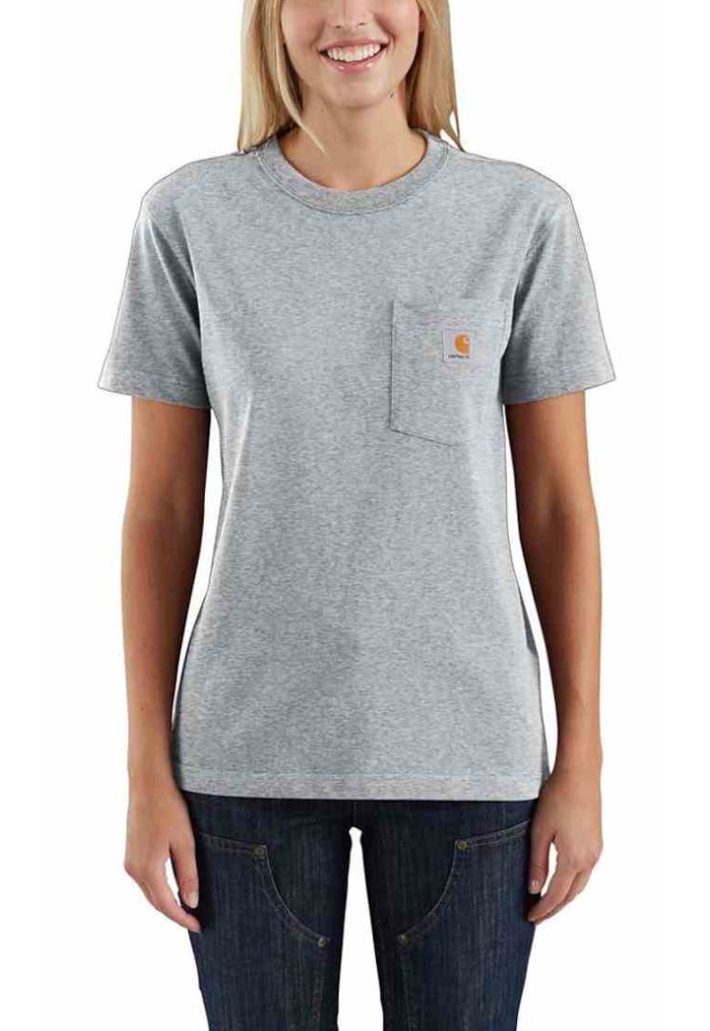 Tricou dama bumbac - Gri - Gri