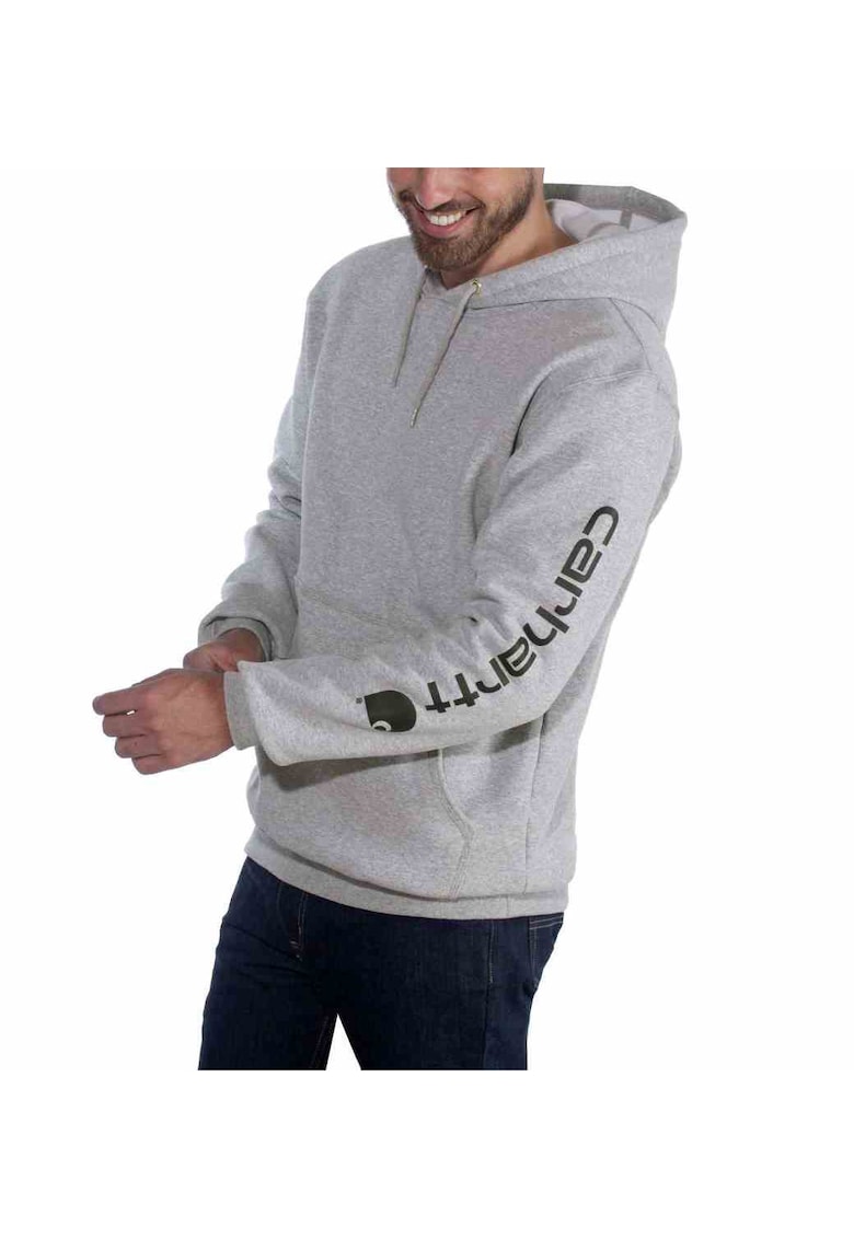 Hanorac unisex - Bumbac - Gri - Gri