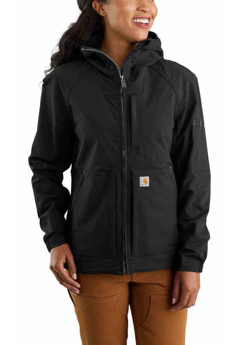 Jacheta dama Super Dux Relaxed Fit negru - Negru