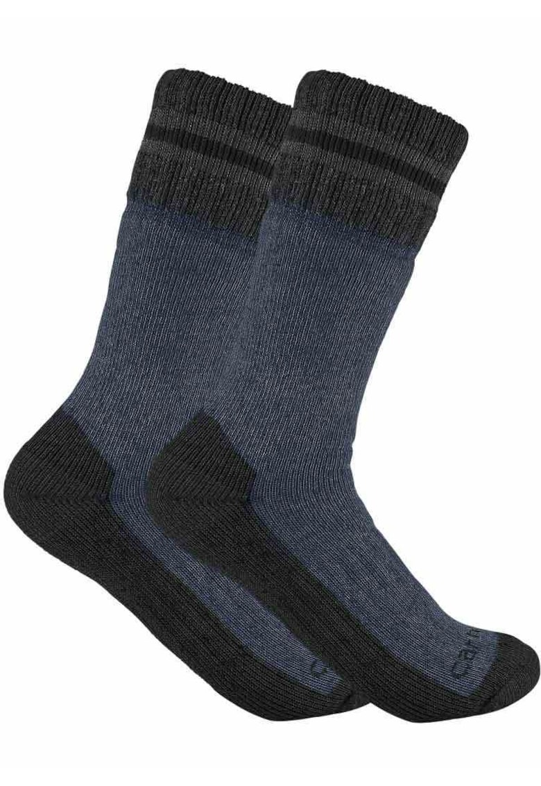 Sosete - lana - bleumarin/negru - 46-49