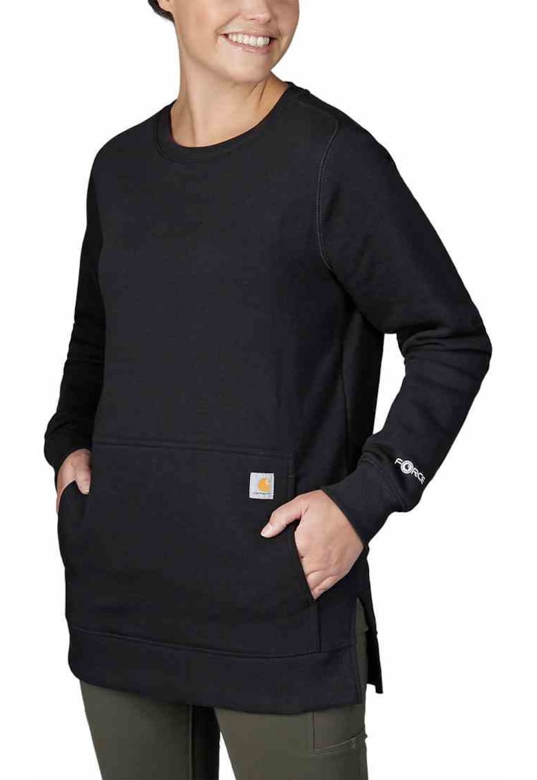 Hanorac dama - Bumbac - Negru - Negru