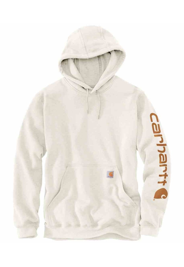 Hanorac unisex - Bumbac/Poliester - Alb - Alb