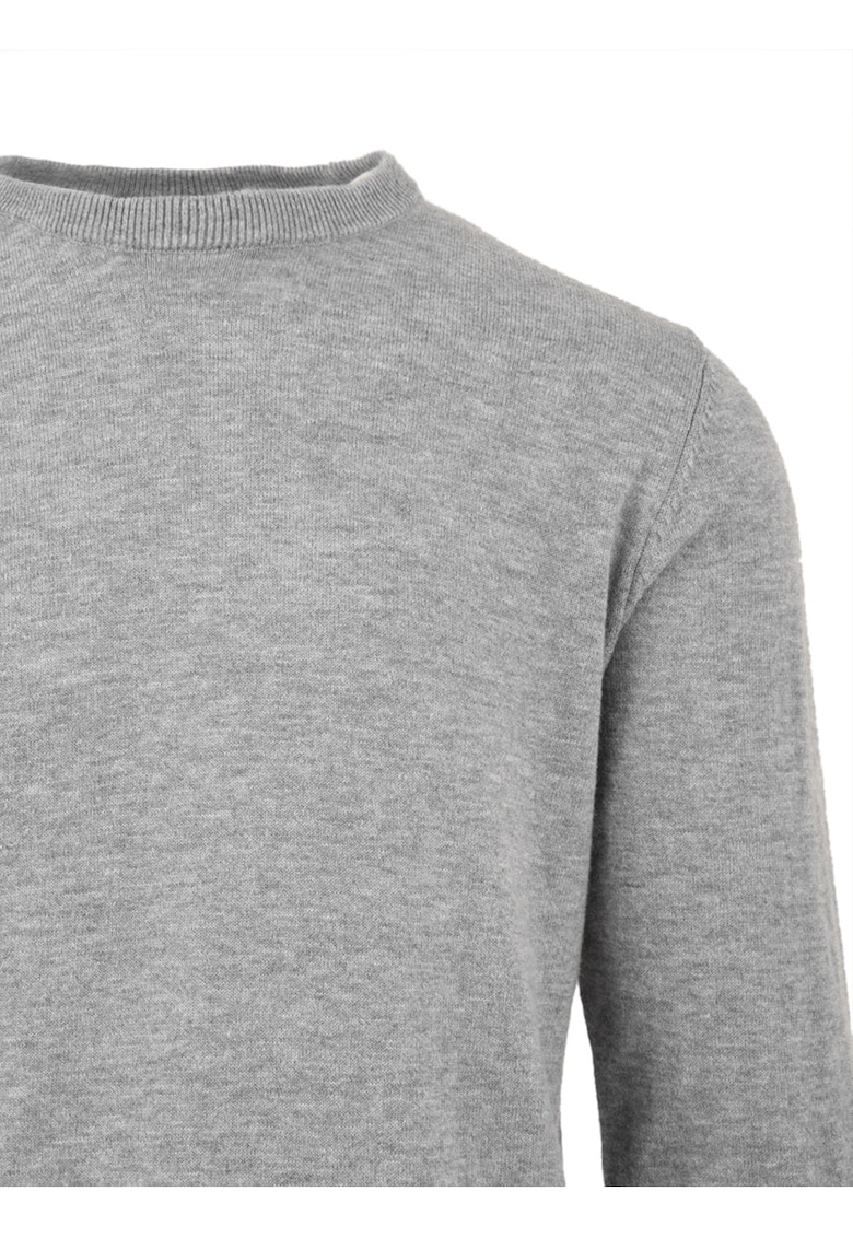 Pulover pentru barbati - Bumbac - Gri - Gri