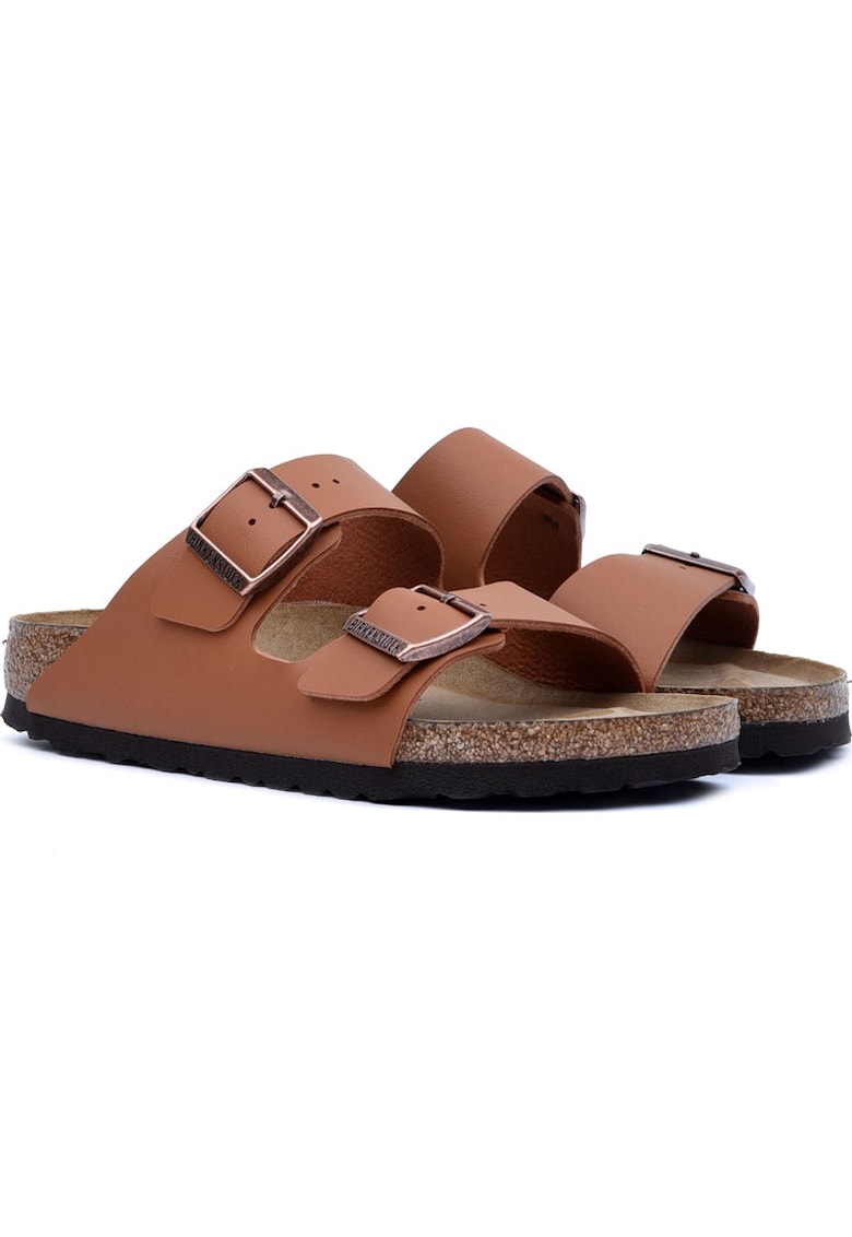 Papuci flip-flop Arizona - Piele/Sintetic - Maro - Maro