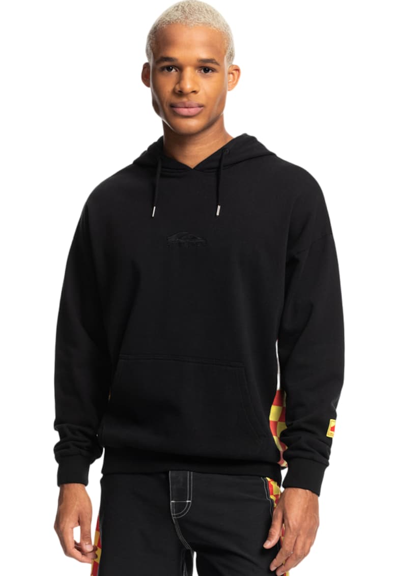 Hanorac pentru barbati - Stranger Things Checker - Negru