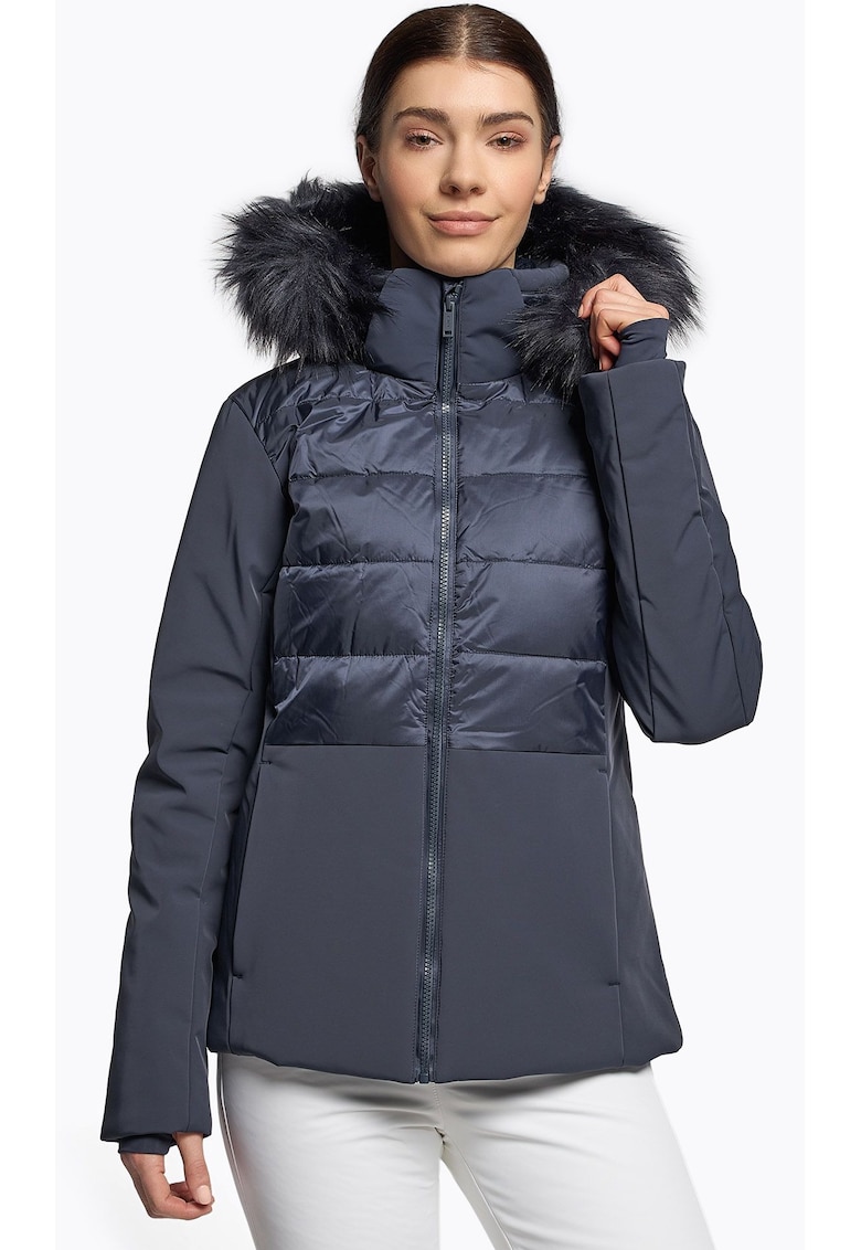 Geaca de schi pentru femei - Poliester - Bleumarin