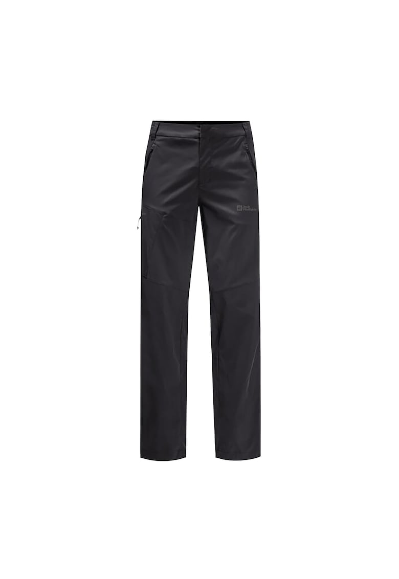 Pantaloni softshell pentru barbati - Poliamida/Elastan - Negru