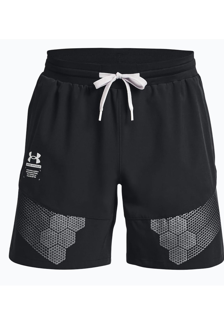 Pantaloni scurti barbati - Poliester - Negru