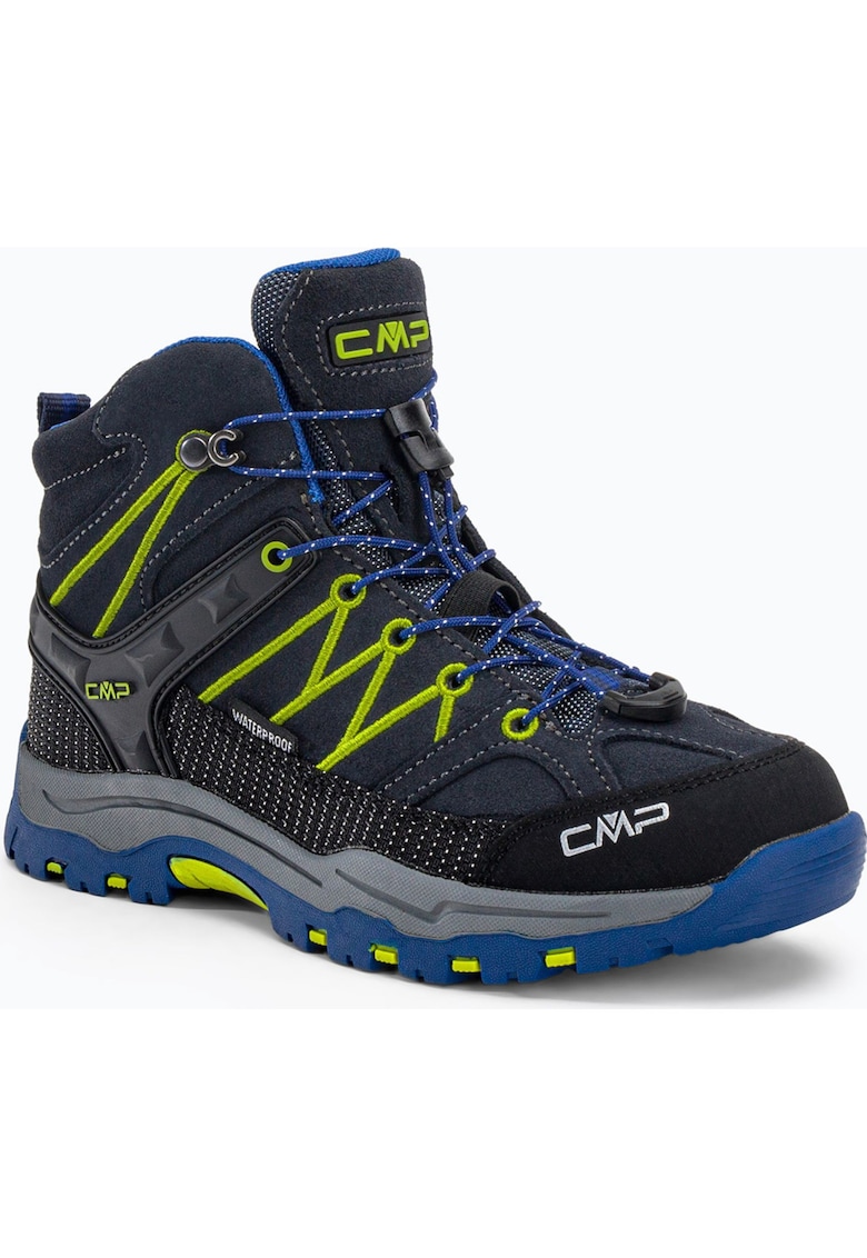 Bocanci de trekking pentru copii - Rigel Mid - Piele naturala - Multicolor