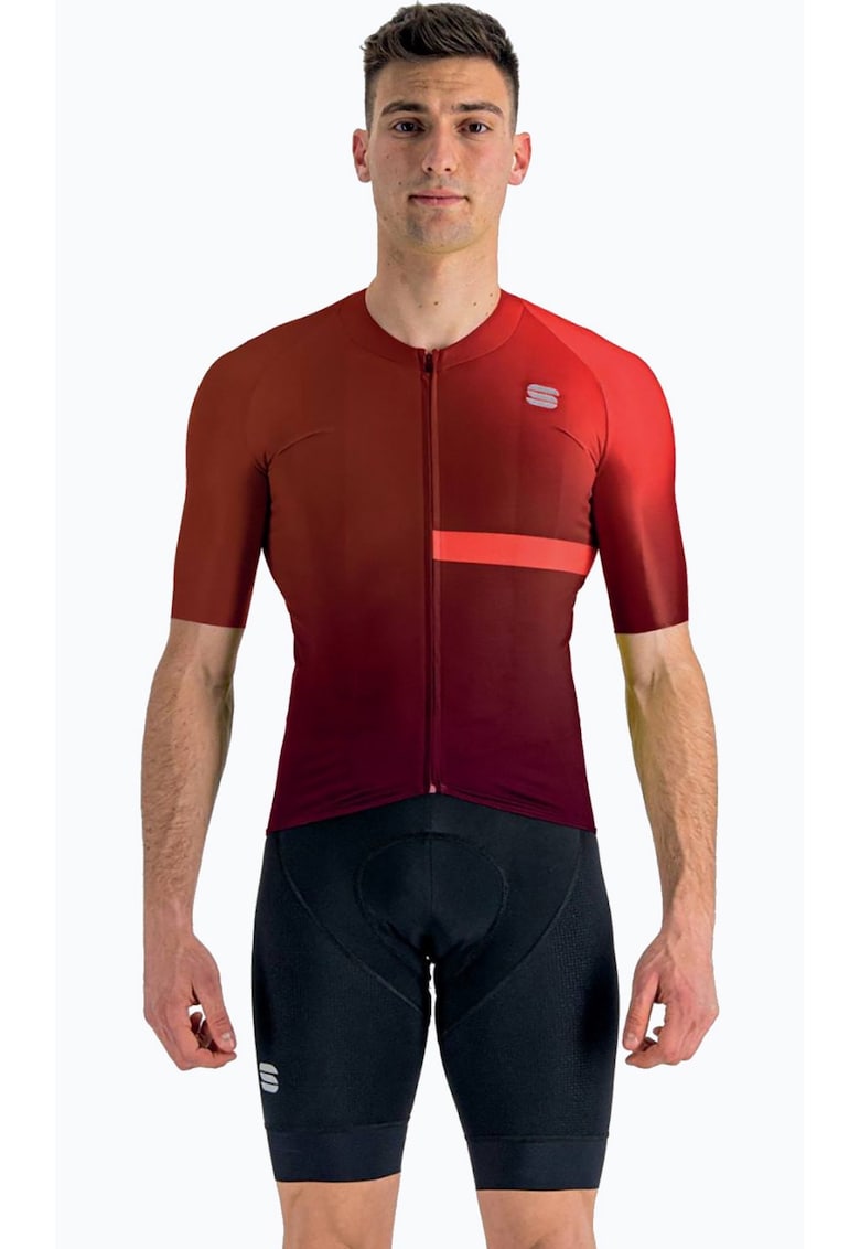 Tricou ciclism barbati - Rosu