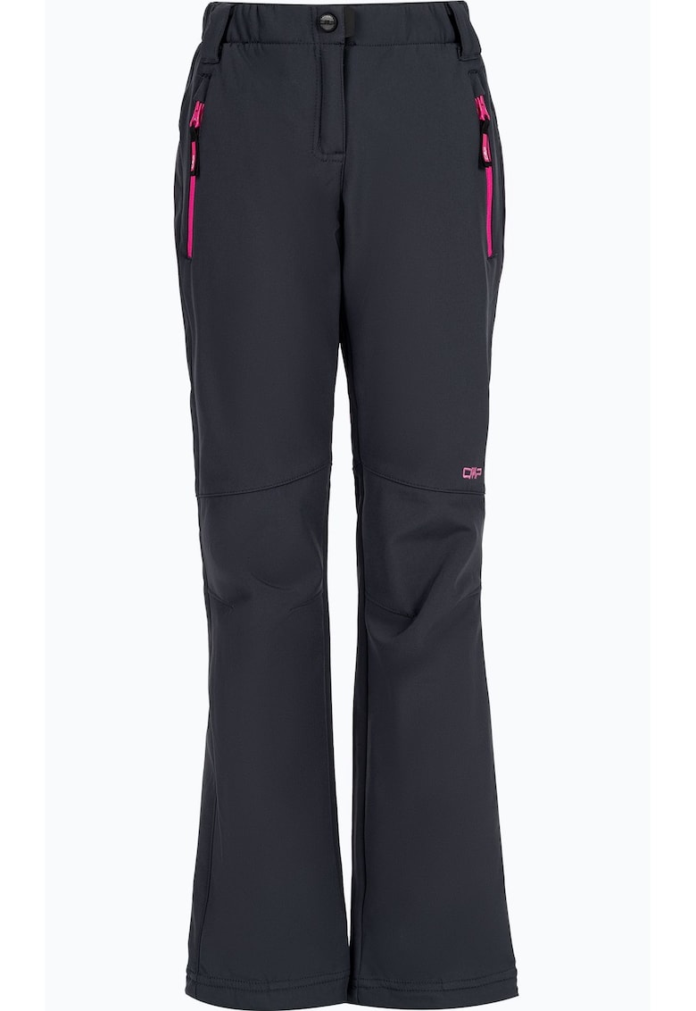 Pantaloni softshell - Pentru copii - Gri inchis