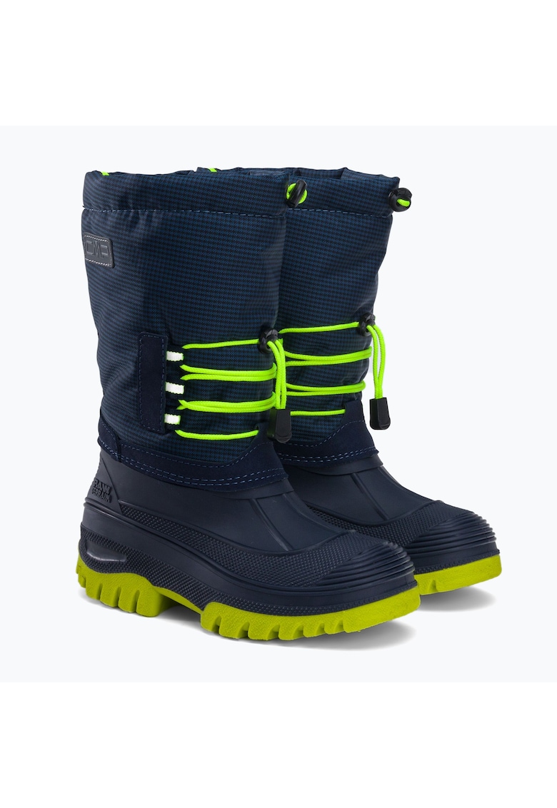 Cizme de zapada pentru copii - Albastru marin/Galben - Galben/Bleumarin