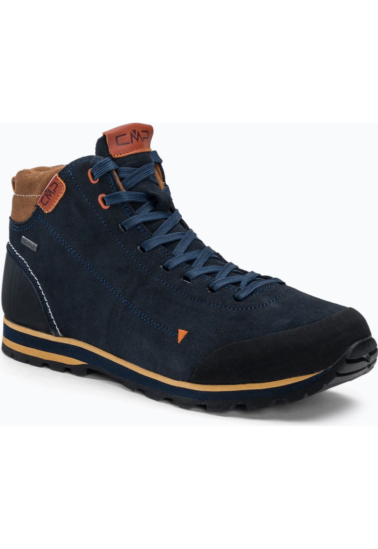 Ghete de trekking pentru barbati -  Piele naturala/Poliester - Bleumarin - Ghete de trekking pentru barbati -  Piele naturala/Poliester - Bleumarin -