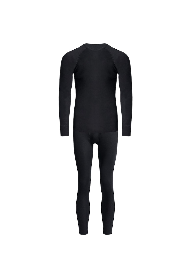 Lenjerie termoactiva pentru barbati - Poliester - Negru