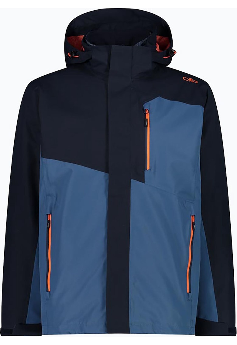 Jacheta pentru barbati - Poliester - Negru/Albastru