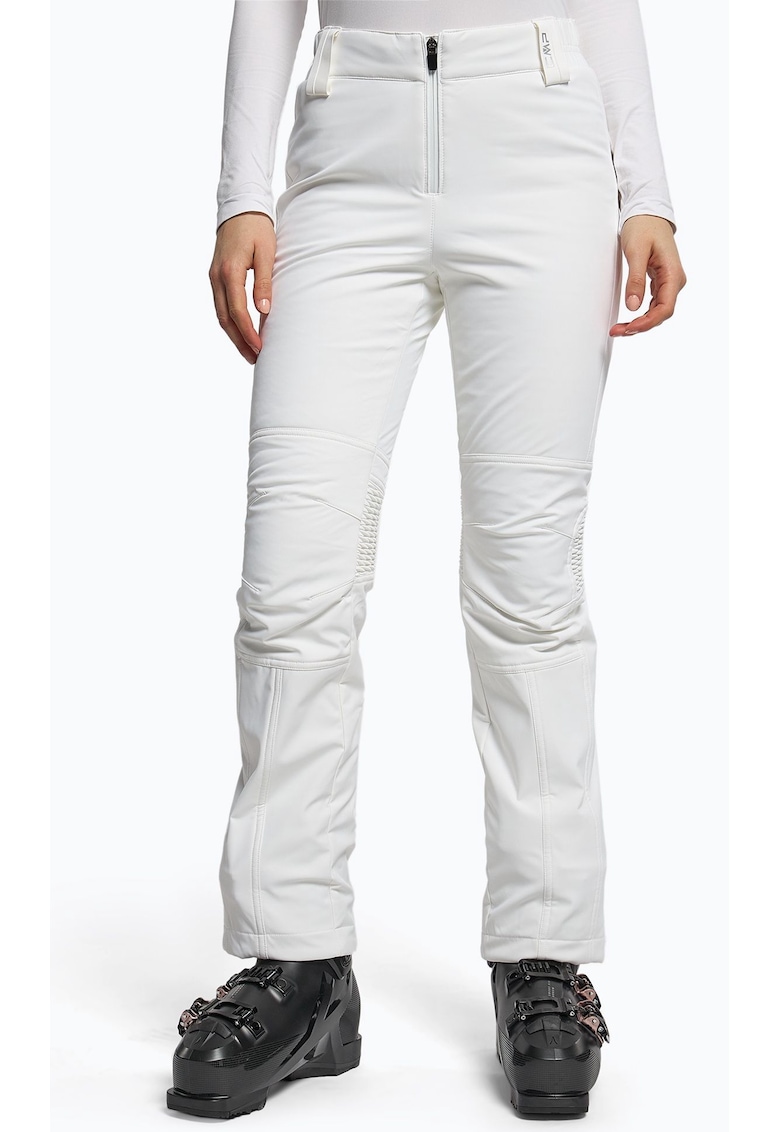 Pantaloni de schi dama - Poliamida\Elastan - ALb -