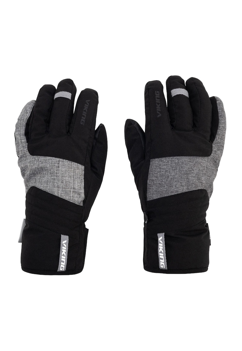 Manusi de ski pentru barbati - Espada - Poliester - Negru/Gri -