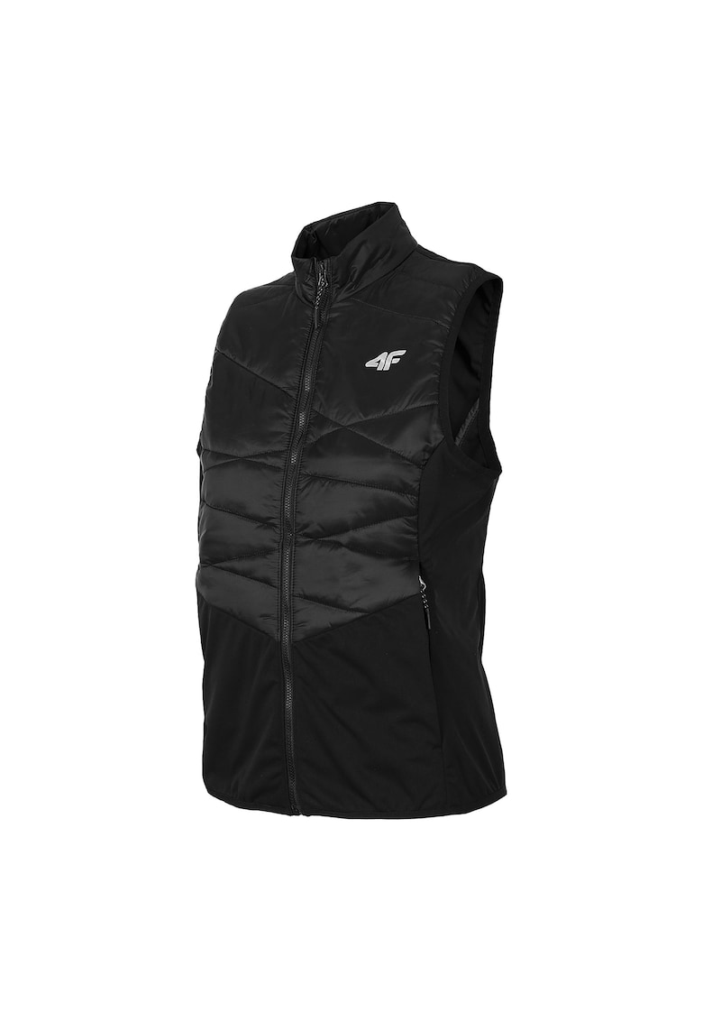 Vesta trekking dama - Poliester - Negru - Negru
