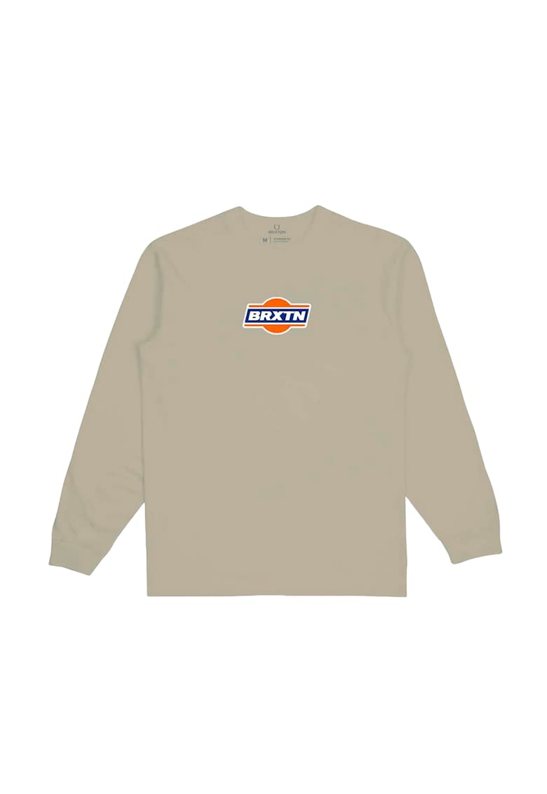 Bluza barbati croiala clasica - maneci lungi - bej - bumbac -