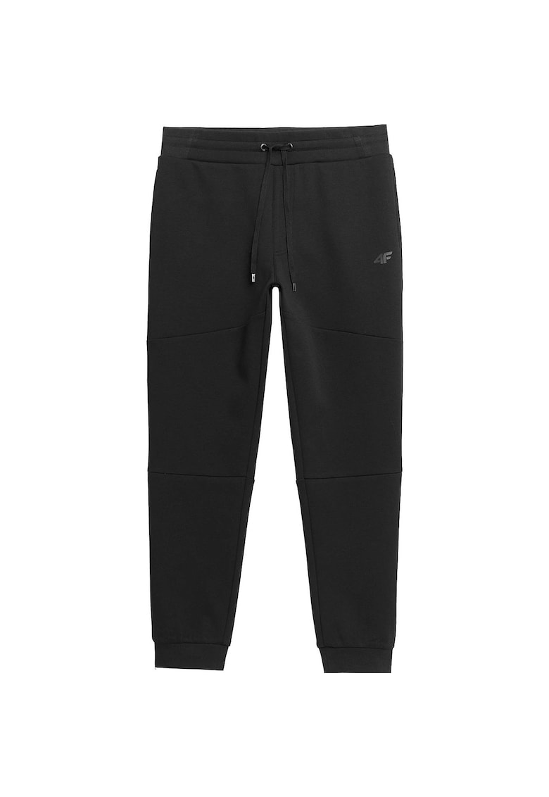 Pantaloni lungi barbati - Poliester - Negru - Negru