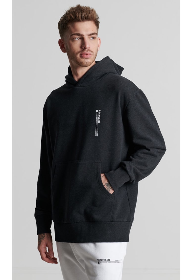 Hanorac barbati - Superdry - Bumbac-Negru
