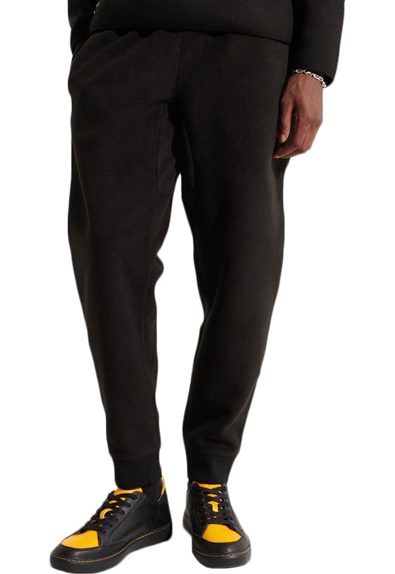 Pantaloni barbati - SUPERDRY - Poliester - Negru -