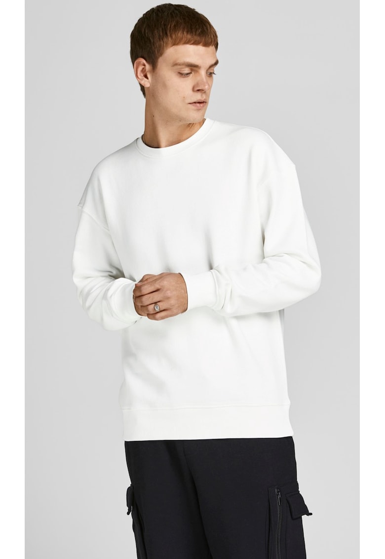 Bluza barbati - Bumbac - Alb -