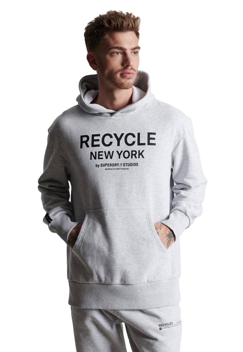 Hanorac barbati - Bumbac - Gri