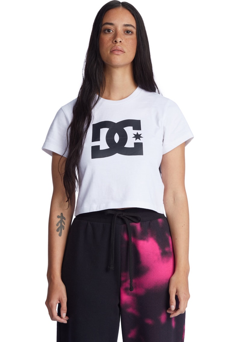 Tricou dama - Bumbac - Alb -