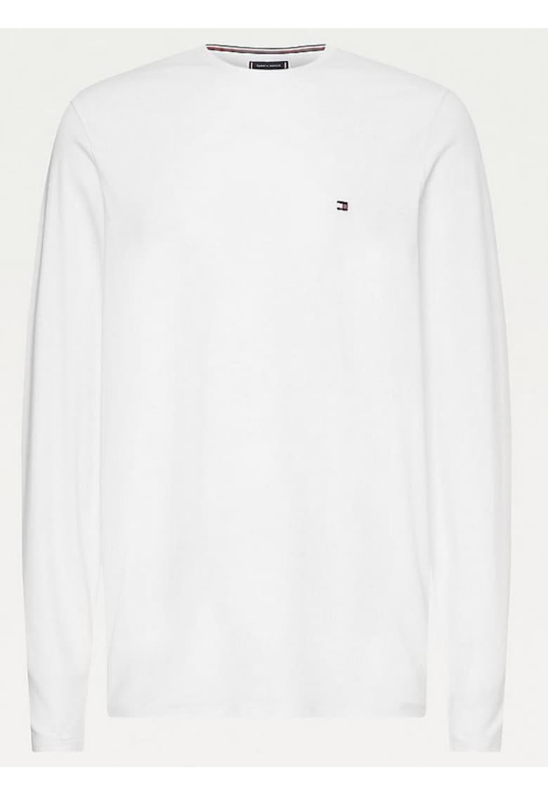 Bluza barbati - Bumbac - Alb - Alb