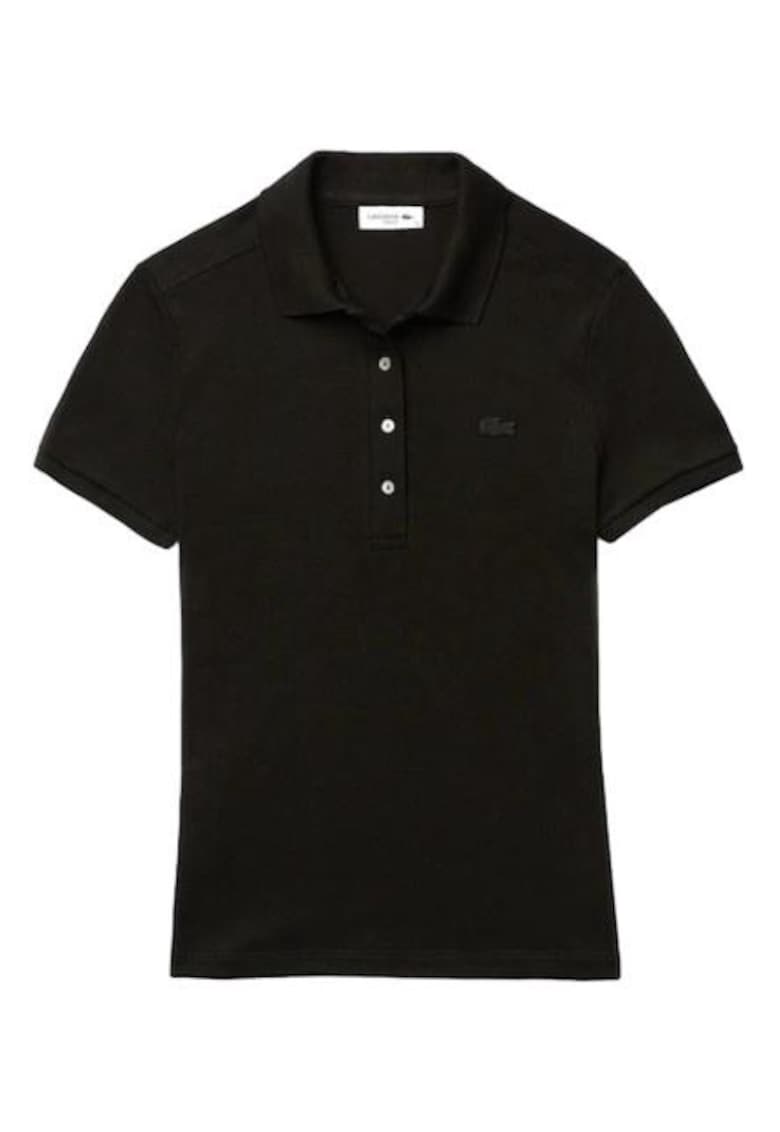 Tricou Polo Dama -  Bumbac - Negru