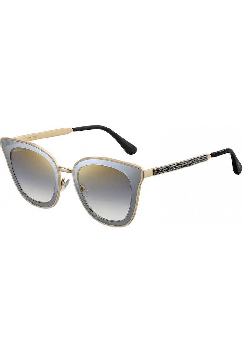 Ochelari de soare dama - 49 x 23 x 145 mm - Maro/Auriu