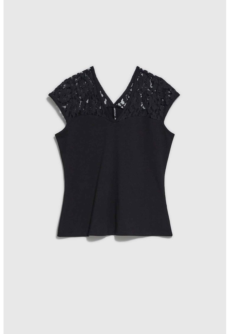 Tricou - Bumbac - Negru -