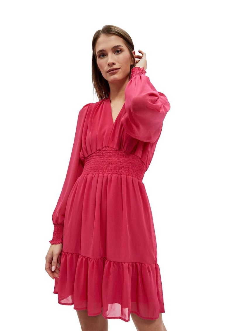 Rochie de dama - Poliester - Roz - Roz