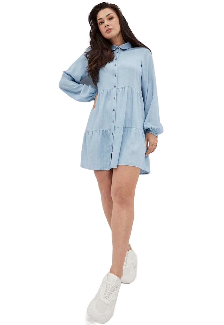 Rochie de dama - Lyocell - Albastru -
