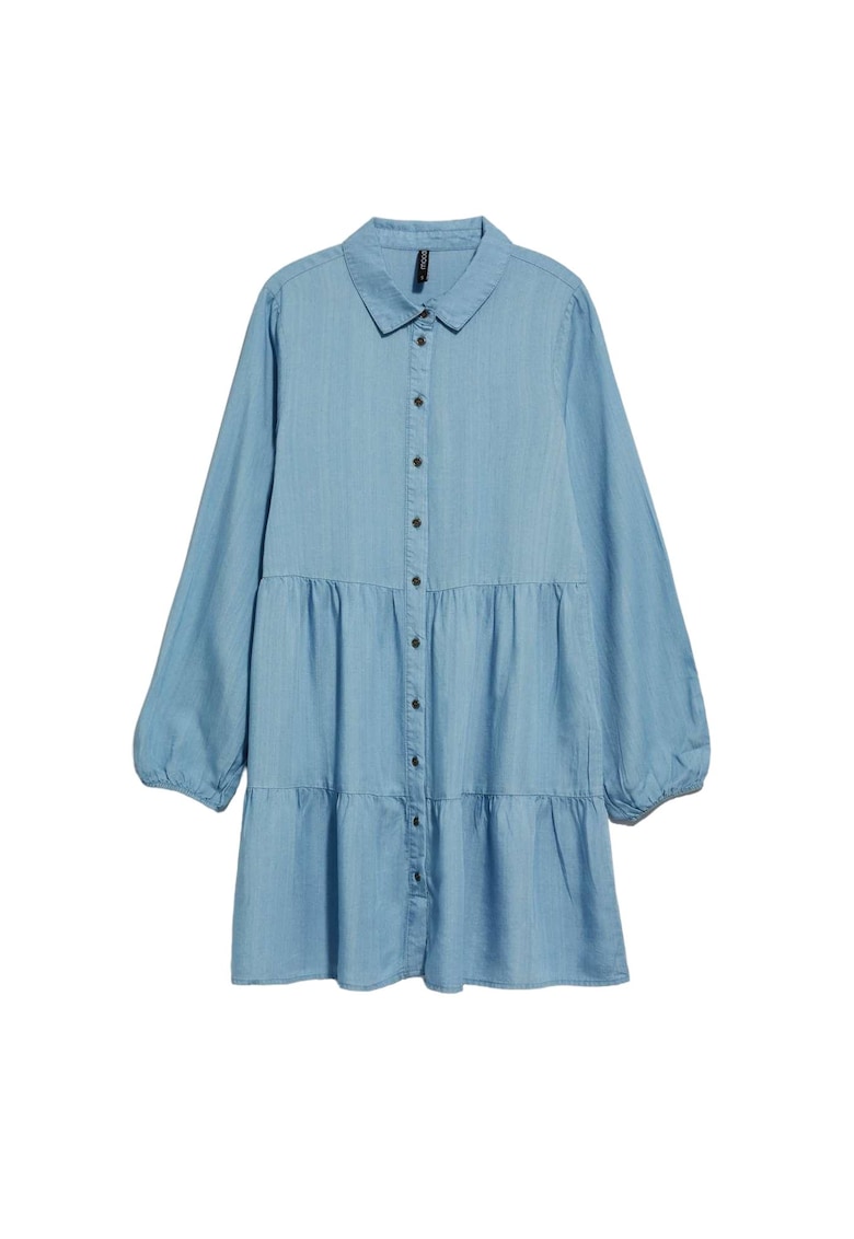Rochie de dama - Lyocell - Albastru - Albastru
