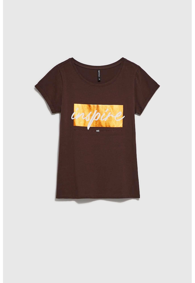Tricou - Bumbac - Maro inspire me