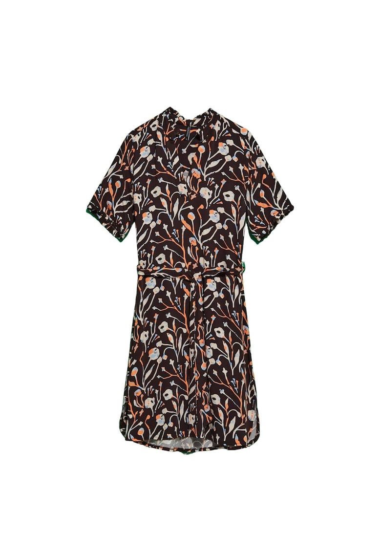 Rochie de dama - Viscoza - Multicolor`as - Multicolor