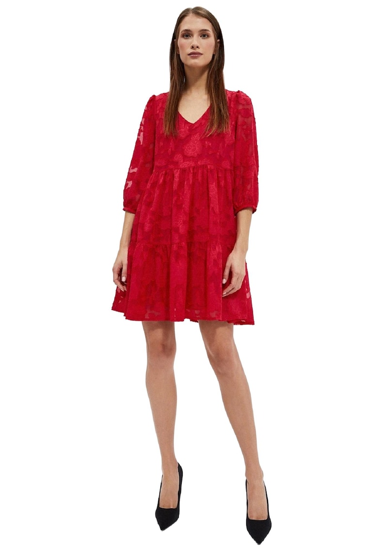 Rochie de dama - Poliester - Rosu - Rosu