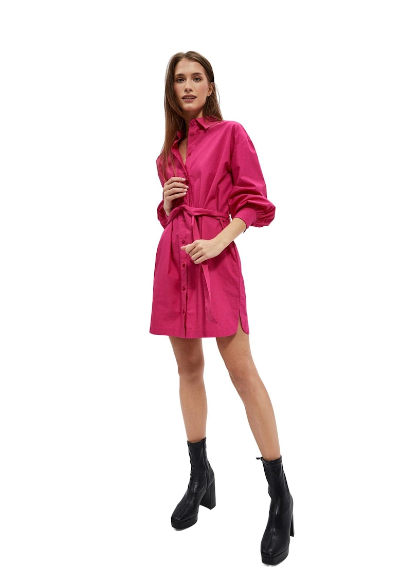 Rochie de dama - Bumbac - Roz - Roz