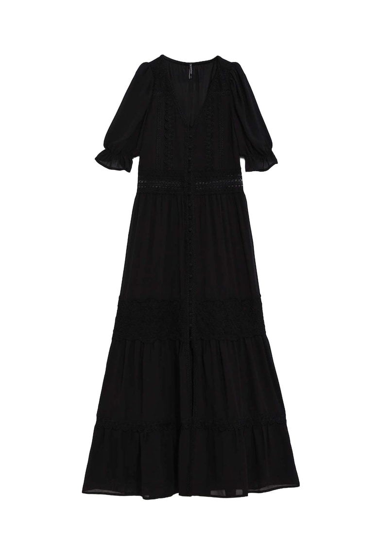 Rochie de dama - Poliester-Negru
